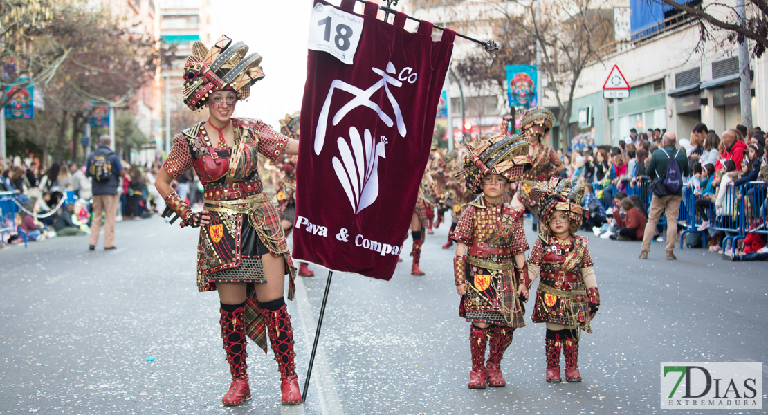 Gran nivel en el desfile de comparsas infantiles del Carnaval de Badajoz (PARTE II)