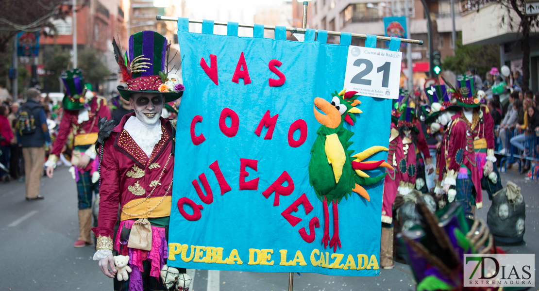 Gran nivel en el desfile de comparsas infantiles del Carnaval de Badajoz (PARTE II)