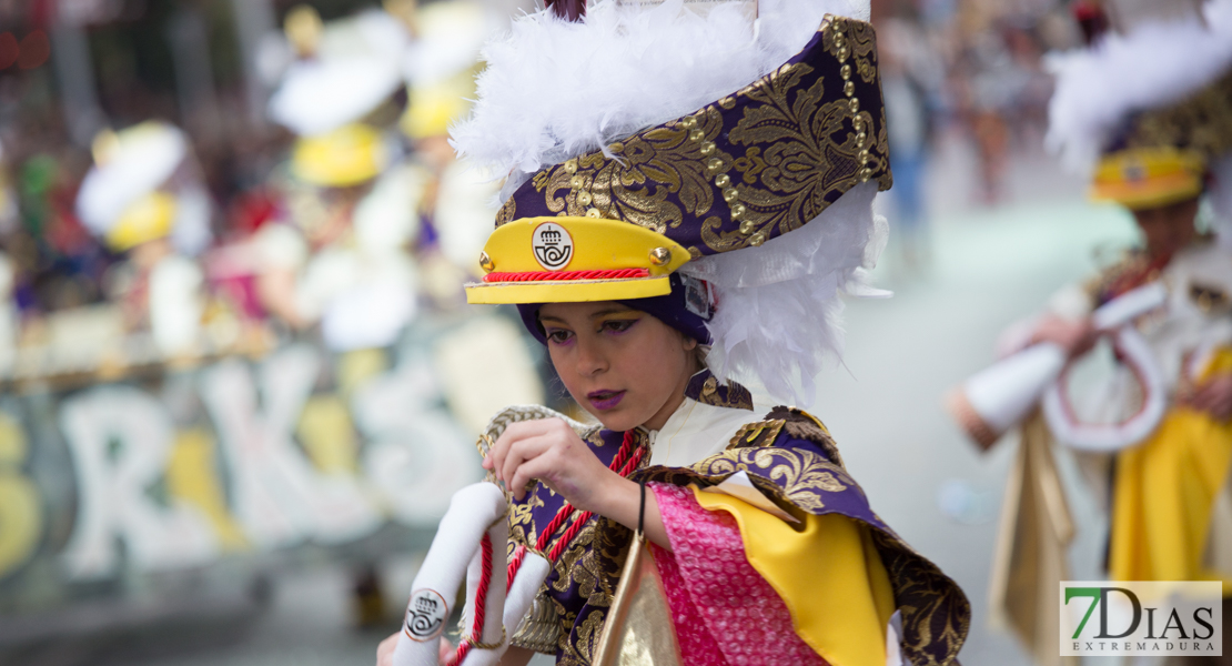 Gran nivel en el desfile de comparsas infantiles del Carnaval de Badajoz (PARTE II)