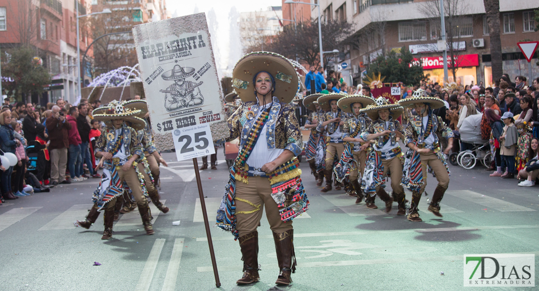 Gran nivel en el desfile de comparsas infantiles del Carnaval de Badajoz (PARTE II)