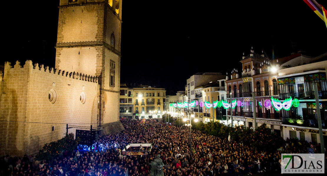 Pregón de Tejero que abre el Carnaval de Badajoz 2019