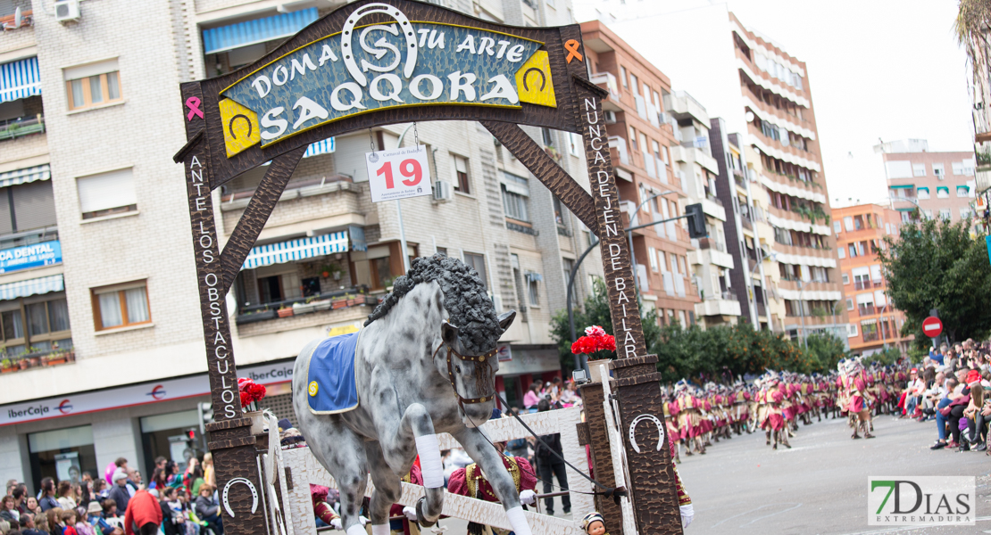 Los mejores estandartes del Desfile de Comparsas del Carnaval de Badajoz