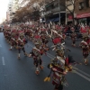 Ambiente en el desfile de comparsas infantil en Badajoz