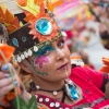 Los mejores primeros planos del gran desfile de comparsas en Badajoz