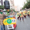 Los artefactos añaden diversión y buen rollo al desfile de comparsas