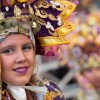 Gran nivel en el desfile de comparsas infantil del Carnaval de Badajoz