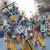 Gran nivel en el desfile de comparsas infantil del Carnaval de Badajoz