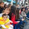 Ambiente en el desfile de comparsas infantil en Badajoz