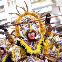 Varias comparsas pacenses actuarán en la exhibición carnavalera de La Serena