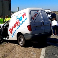 Crítico, grave y menos grave en dos accidentes este mediodía en Extremadura