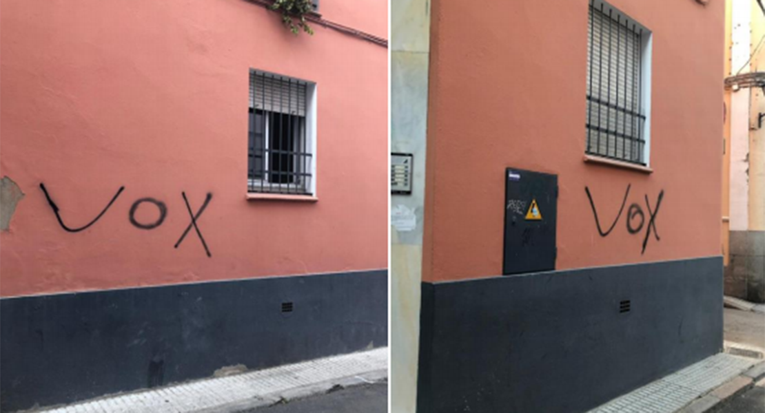 La intolerancia se hace ver en el Casco Antiguo de Badajoz