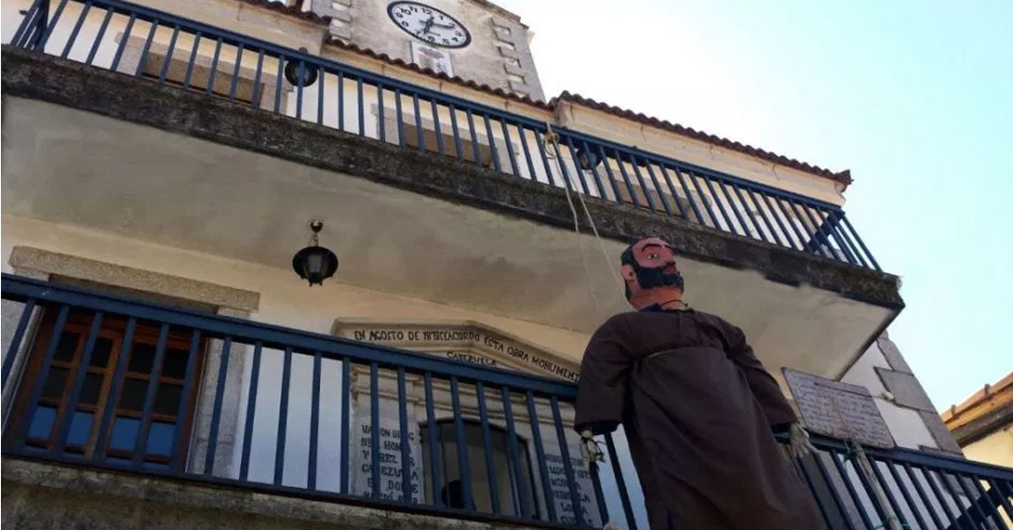 Herida una menor de Cabezuela de Valle celebrando la ‘Quema del Judas’