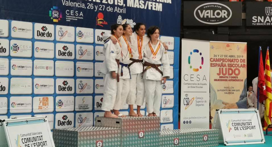 Extremadura consigue dos medallas en el Campeonato de España de judo en edad escolar