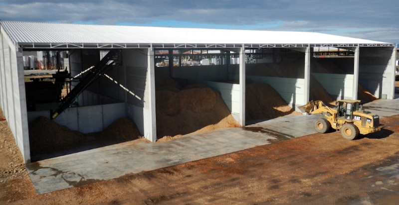 Instalación innovadora que combina el uso de biomasa y tecnología solar en Extremadura