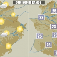 Previsión para el Domingo de Ramos en Extremadura