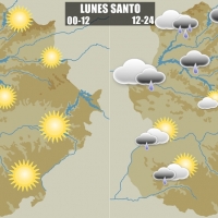 El Lunes Santo tendrá dos mitades diferentes en Extremadura