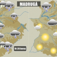 Previsión especial para la madrugá en Extremadura