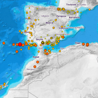 La península tiembla y Extremadura permanece en calma