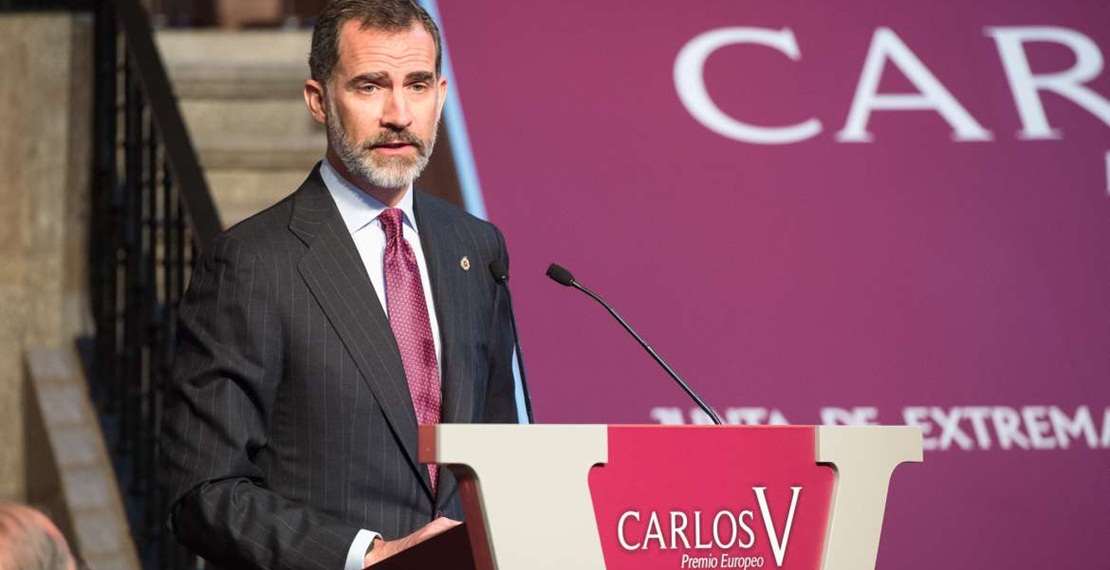 Felipe VI presidirá la ceremonia de entrega del Premio Europeo Carlos V