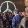 Gran expectación en la presentación del nuevo Mercedes CLA en Badajoz