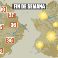 Algunas localidades extremeñas rozarán los 40 grados este fin de semana