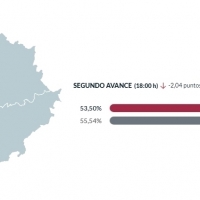 MUNICIPALES: Descenso moderado de la participación