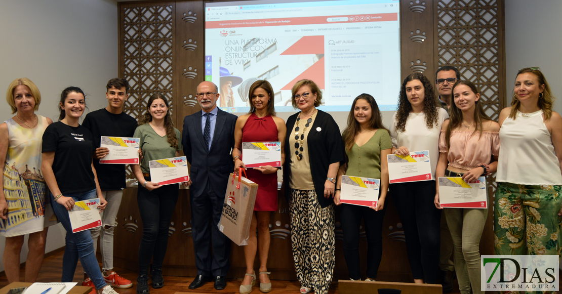 Un instituto de Azuaga y otro de Badajoz obtienen el premio Tribu