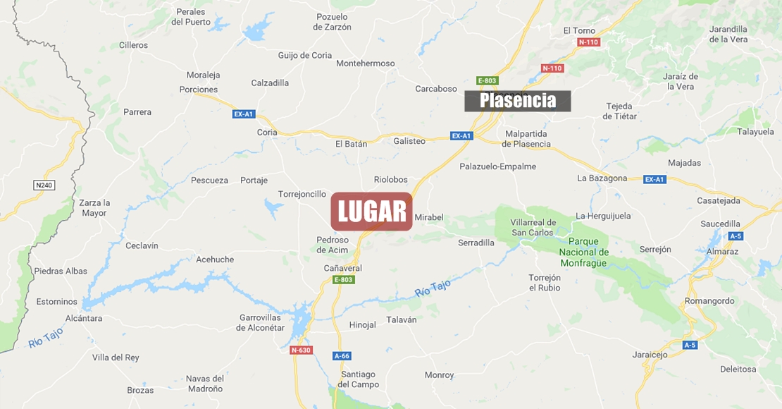 Dos personas heridas en la salida de un camión frigorífico en la A.66