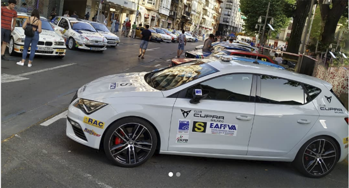 Un copiloto pierde la vida en un rally en Bilbao