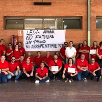 Los 57 trabajadores de LEDA comienzan su servicio habitual