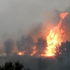 Grave incendio en el vertedero de residuos urbanos de Badajoz