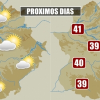 Extremadura volverá a los 40 grados esta semana