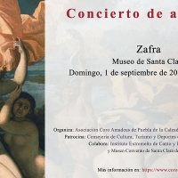 Opera Antiqva culminará con un concierto de escolares en el Convento de Santa Clara