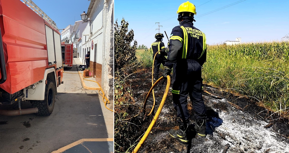 Bomberos del CPEI realizan dos salidas relevantes este sábado