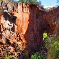 La mina Jayona, un monumento natural entre años de historia