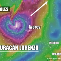 Portugal activa la alerta roja por huracán en Las Azores