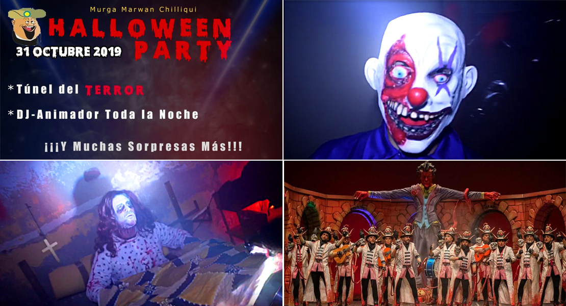 Vive Halloween 2019 con la murga Marwan Chilliqui, este año con nueva ubicación