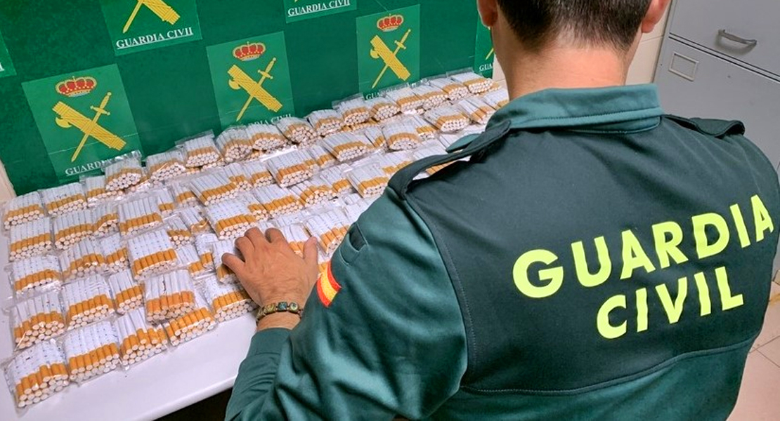 La Guardia Civil interviene 2.400 cigarrillos de &quot;fabricación casera&quot; en Badajoz