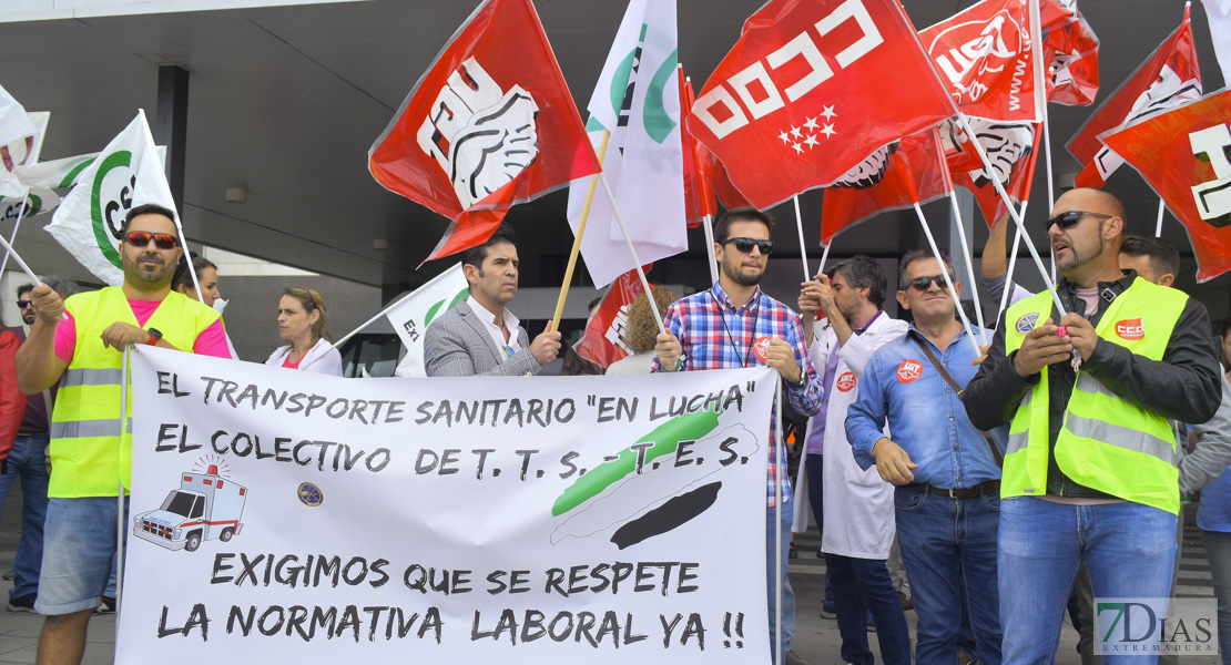 Los trabajadores de Tenorio se concentrarán este lunes ante el Hospital Universitario de Badajoz