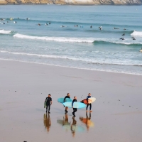 El sitio que eligen los extremeños para surfear &#39;cerca&#39; de Extremadura