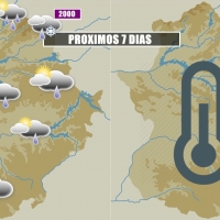 Por fin lloverá varios días seguidos sobre Extremadura