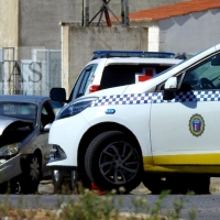 Tres heridos en una colisión en el Polígono El Nevero (Badajoz)