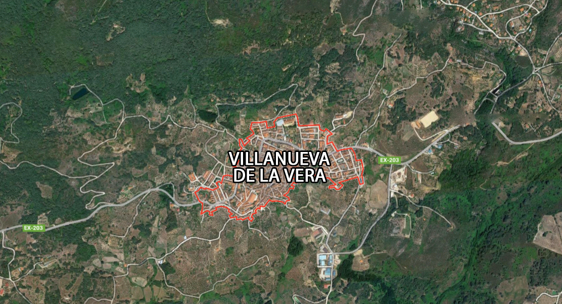 Un herido en un incendio de vivienda en Villanueva de la Vera