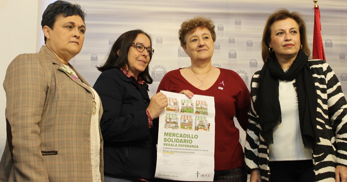 MÉRIDA: Mercadillo solidario de la Asociación Española contra el Cáncer