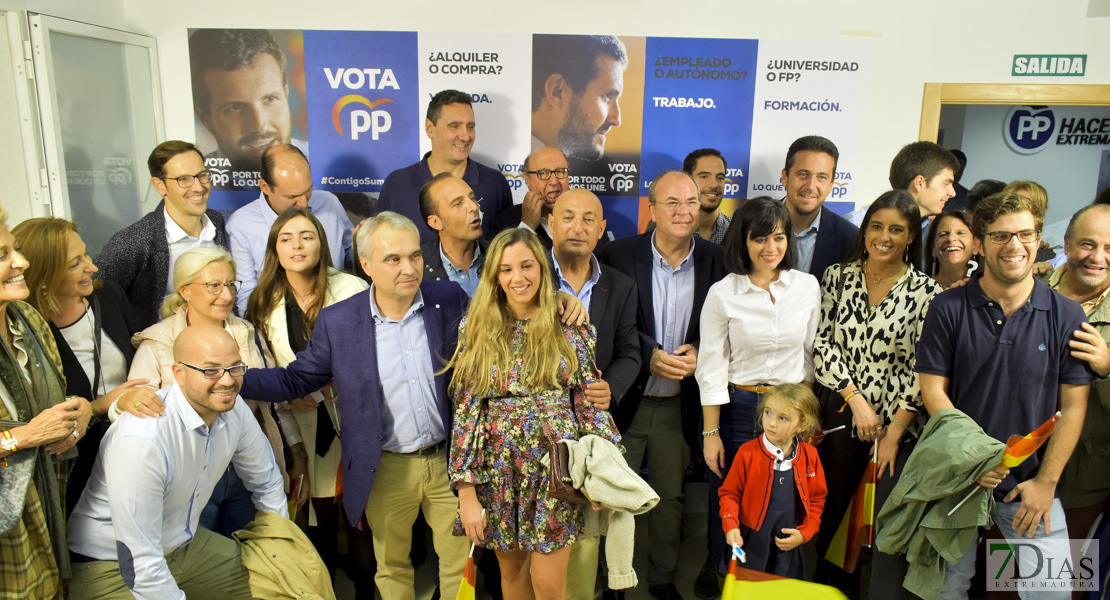 Inicio de la campaña electoral en Badajoz