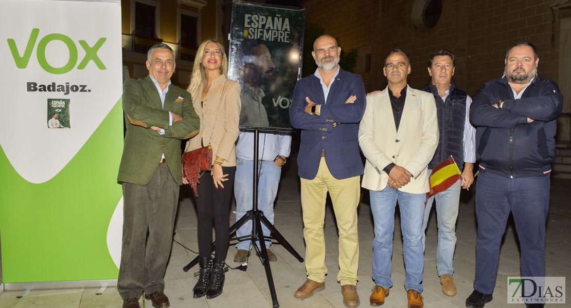 Inicio de la campaña electoral en Badajoz