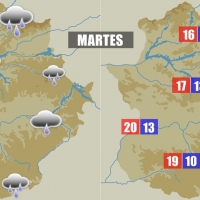 Este martes volverá a llover en la región