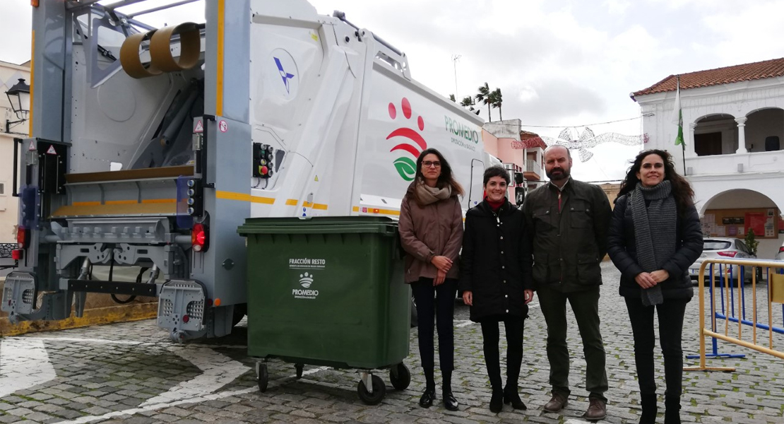 Promedio incorpora nuevo camión recolector con control de pesaje para cubrir Aceuchal