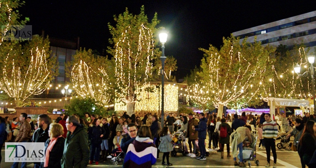 Programa de actividades navideñas en las zonas comerciales de Badajoz