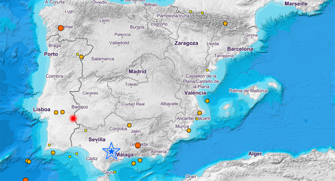 Nuevo temblor en las cercanías de Cheles (Badajoz)